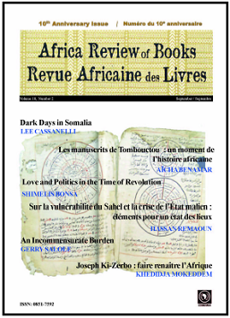 African Review of Books Volume 10 Number 2