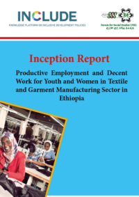 Please find attached the inception paper for the APD-Ethiopia project, which outlines the project timeline, research objectives, and key insights into Ethiopia's textile and garment sector, including labor market conditions, decent work standards, and macro-level challenges