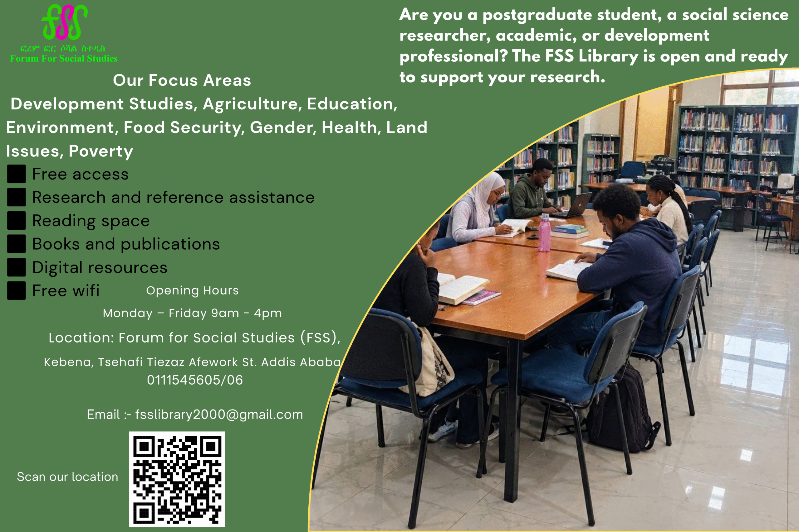 Discover the FSS Library Your Partner in Research and Learning!